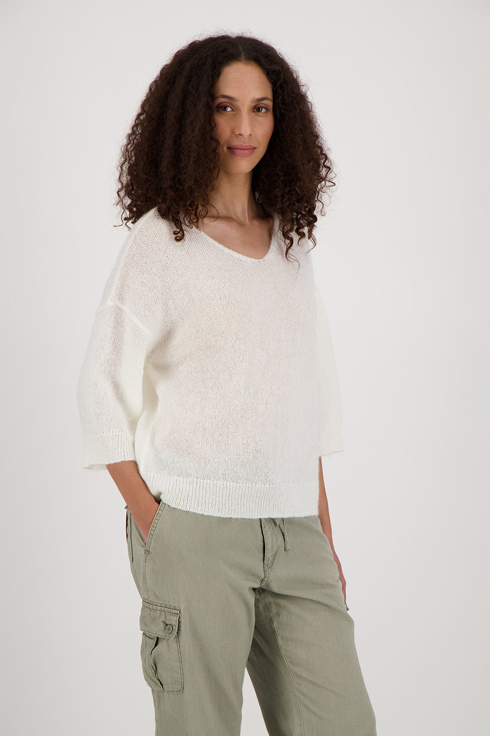 EMY - EMY - V NECK SWEATER