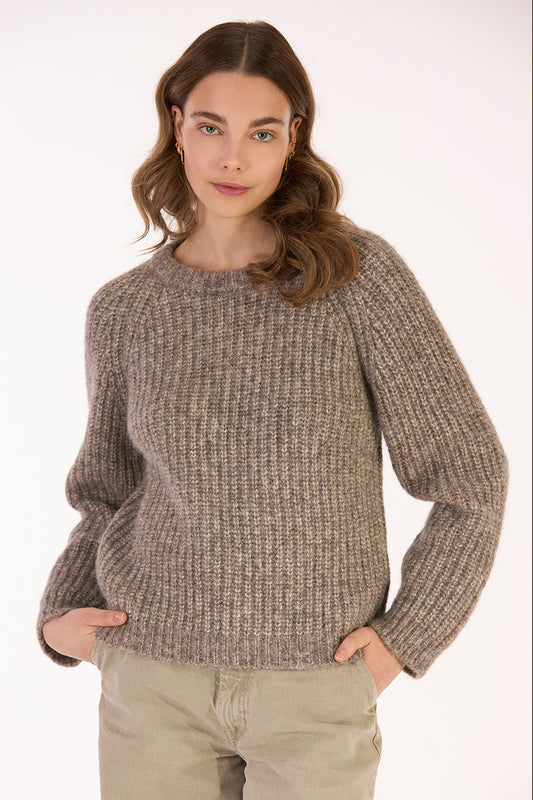 JEANNE RIB SWEATER