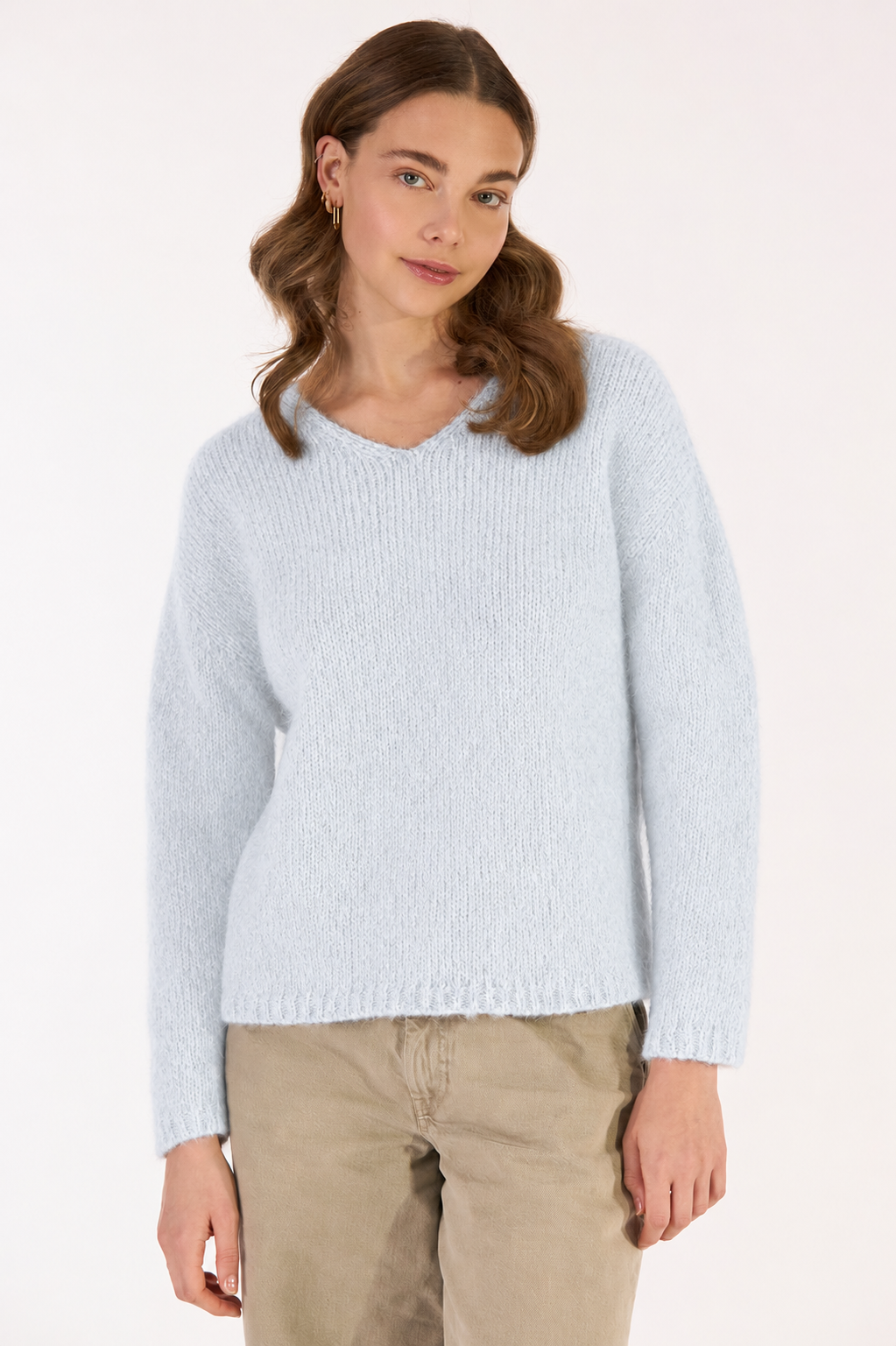 ECUME V NECK SWEATER