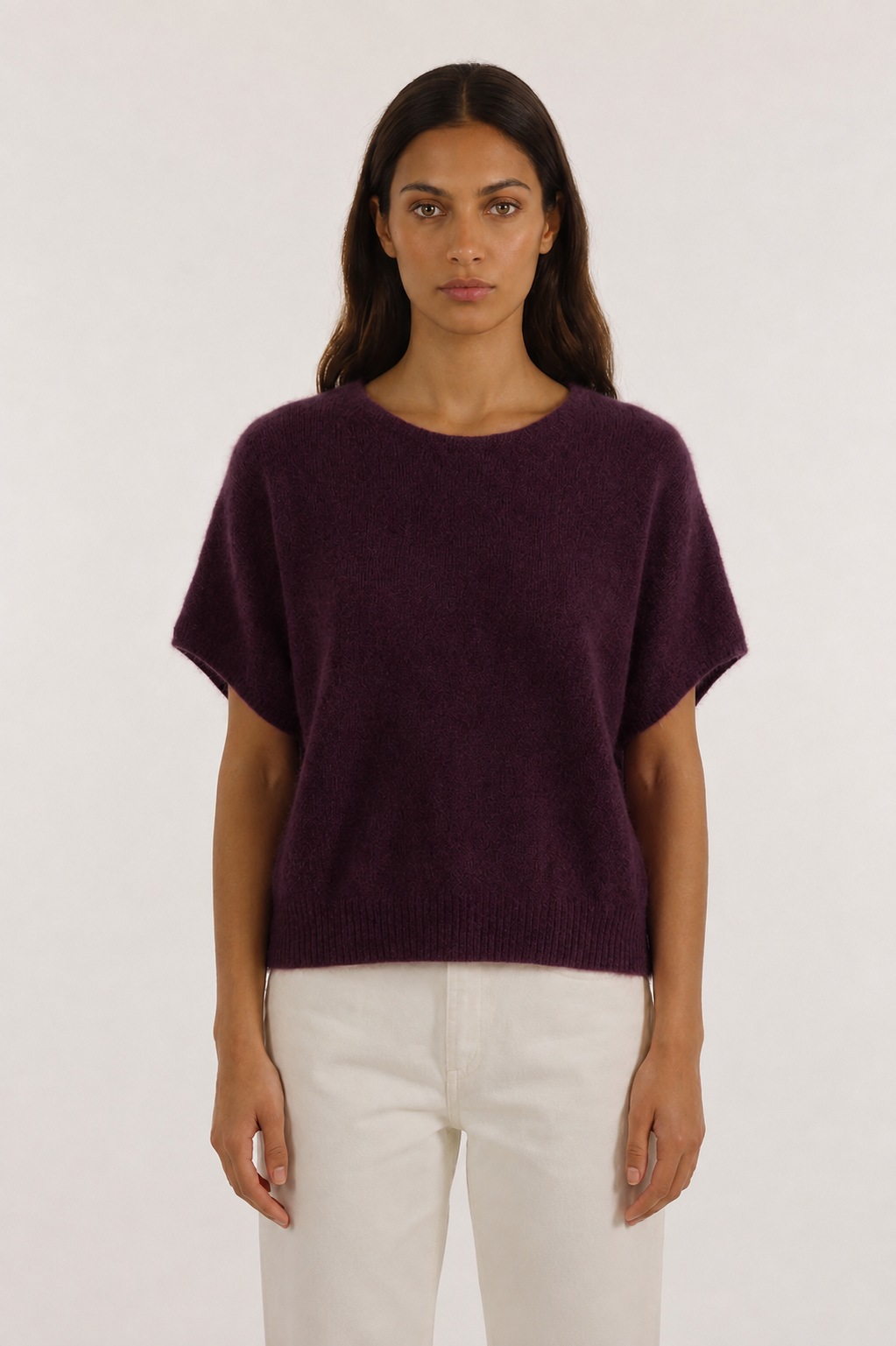AUBE SLEEVELESS SWEATER
