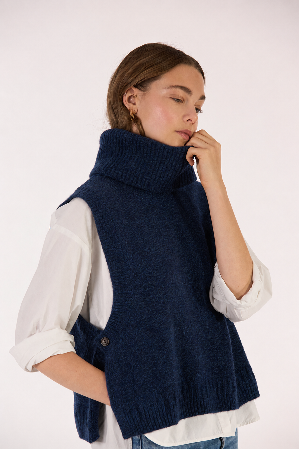 JENNY COLLAR TANK TOP