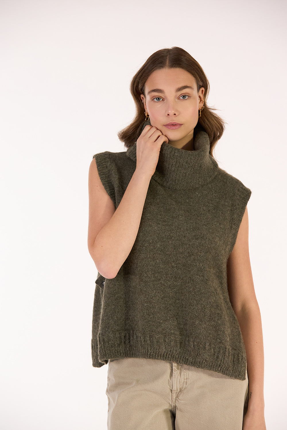 JENNY COLLAR TANK TOP