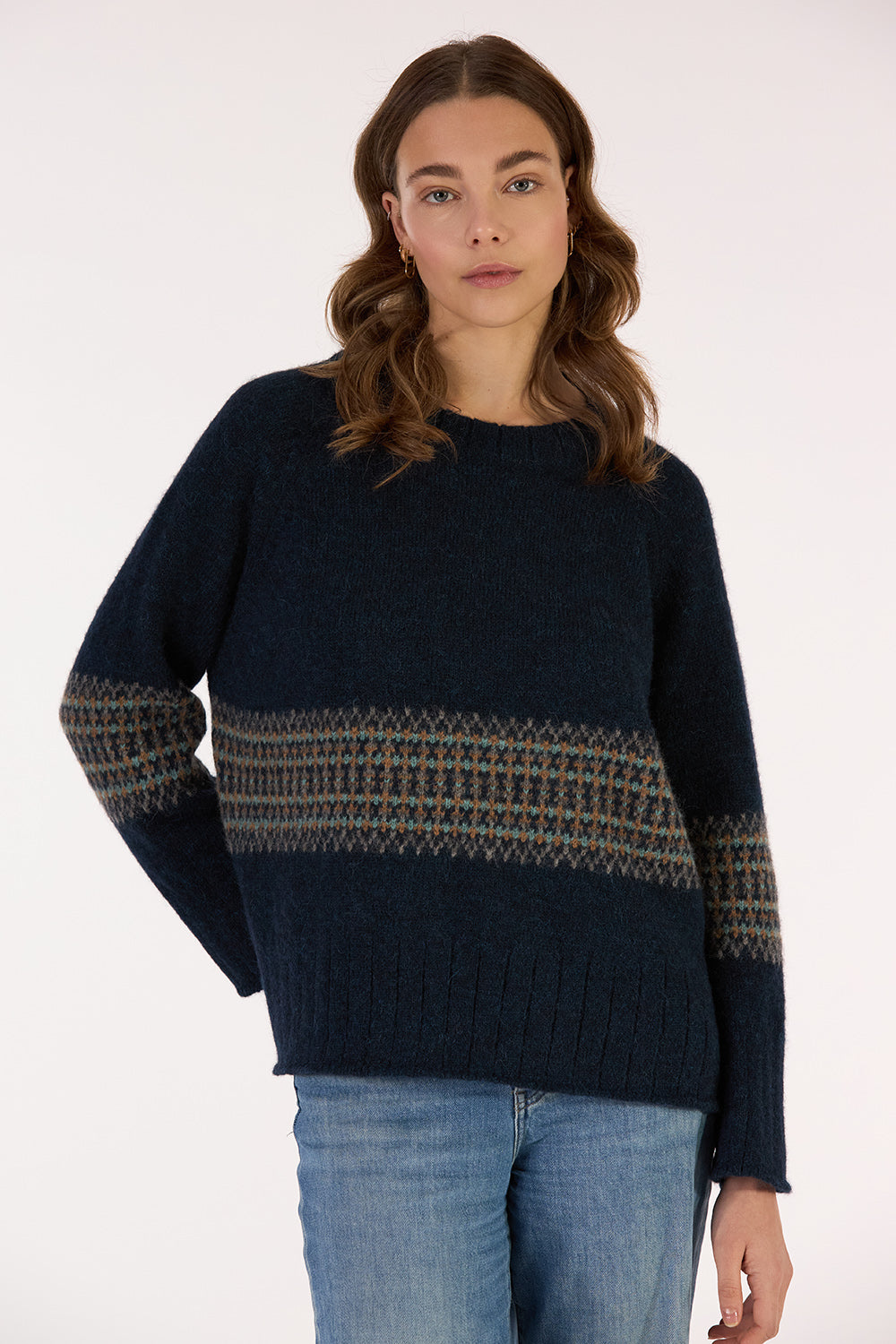 JANE JACQUARD SWEATER