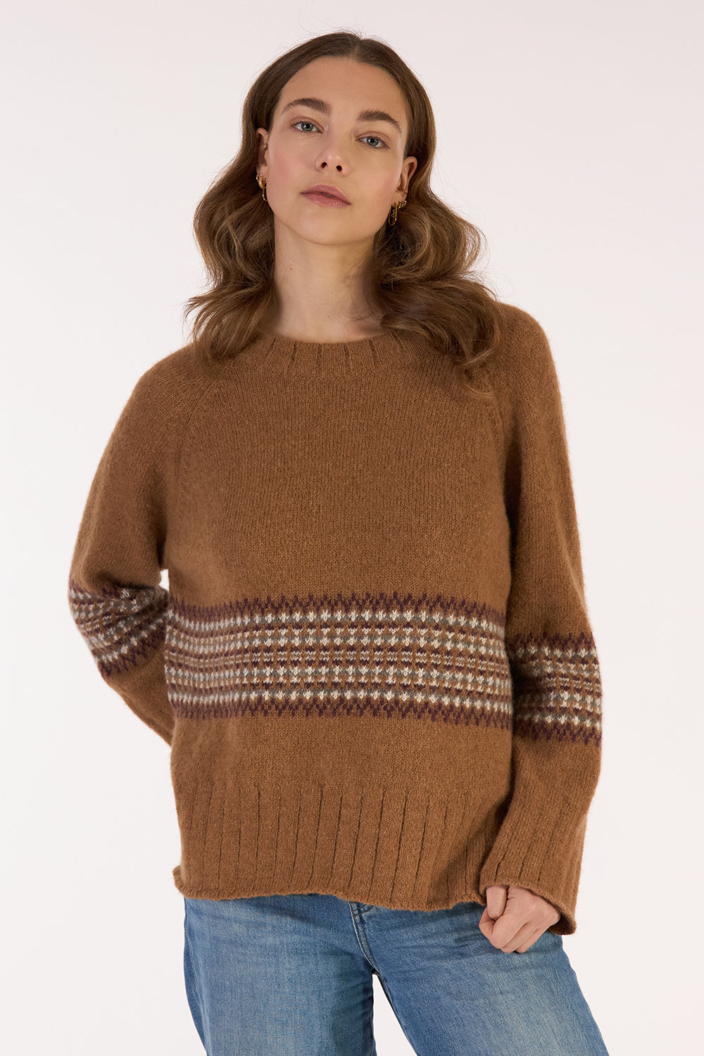 JANE JACQUARD SWEATER