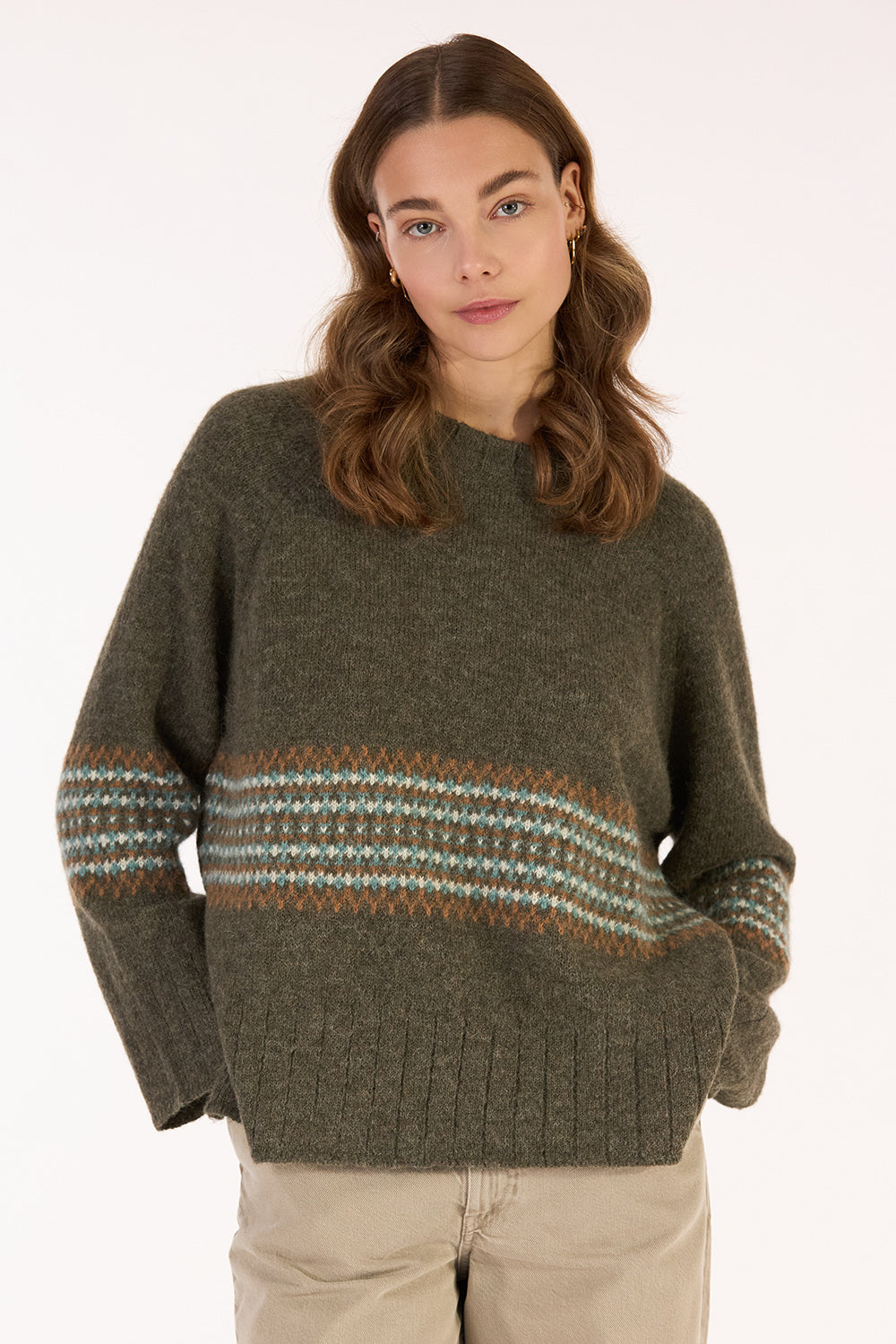 JANE JACQUARD SWEATER