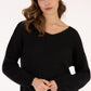 JANAEL V NECK SWEATER