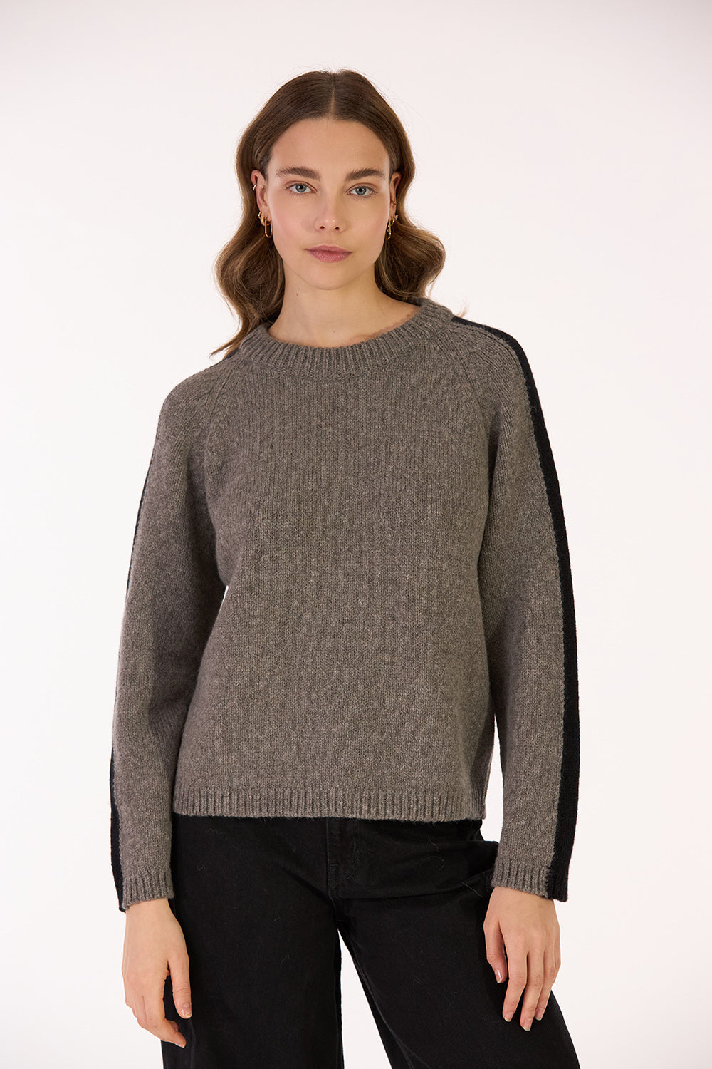 JANYS SLEEVE BAND SWEATER