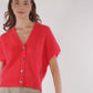 GABY SLEEVELESS CARDIGAN